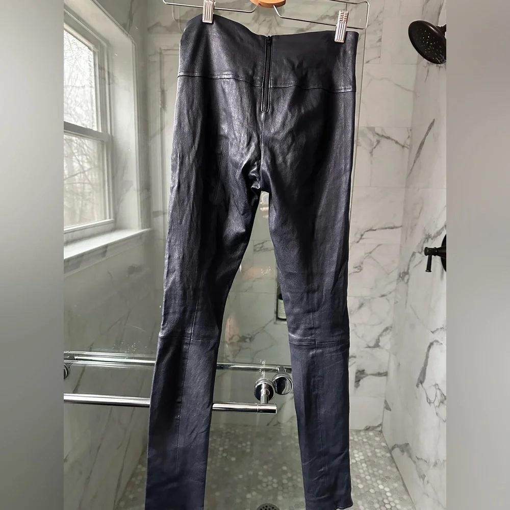 Veronica Beard Lamb Leather Pants - Picture 5 of 5